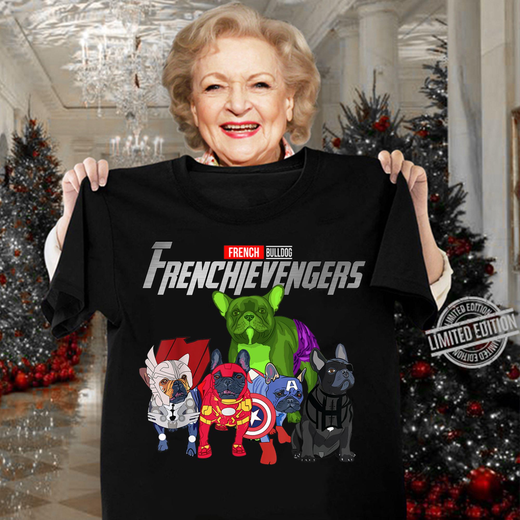 French Bulldog Frenchievenger t-shirt woman shirt