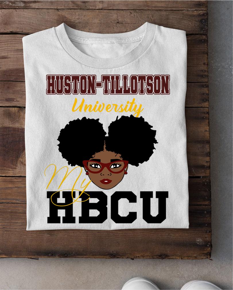 Black Girl Huston Tillotson University My Hbcu t-shirt shirt