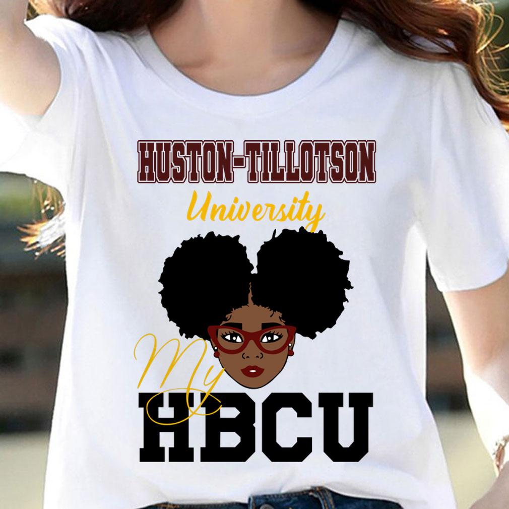 Black Girl Huston Tillotson University My Hbcu t-shirt woman shirt