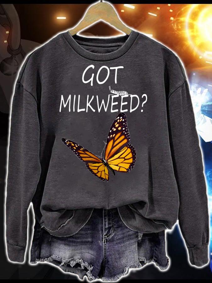 Official Got Milkweed Butterfly t-shirt sweatshirt