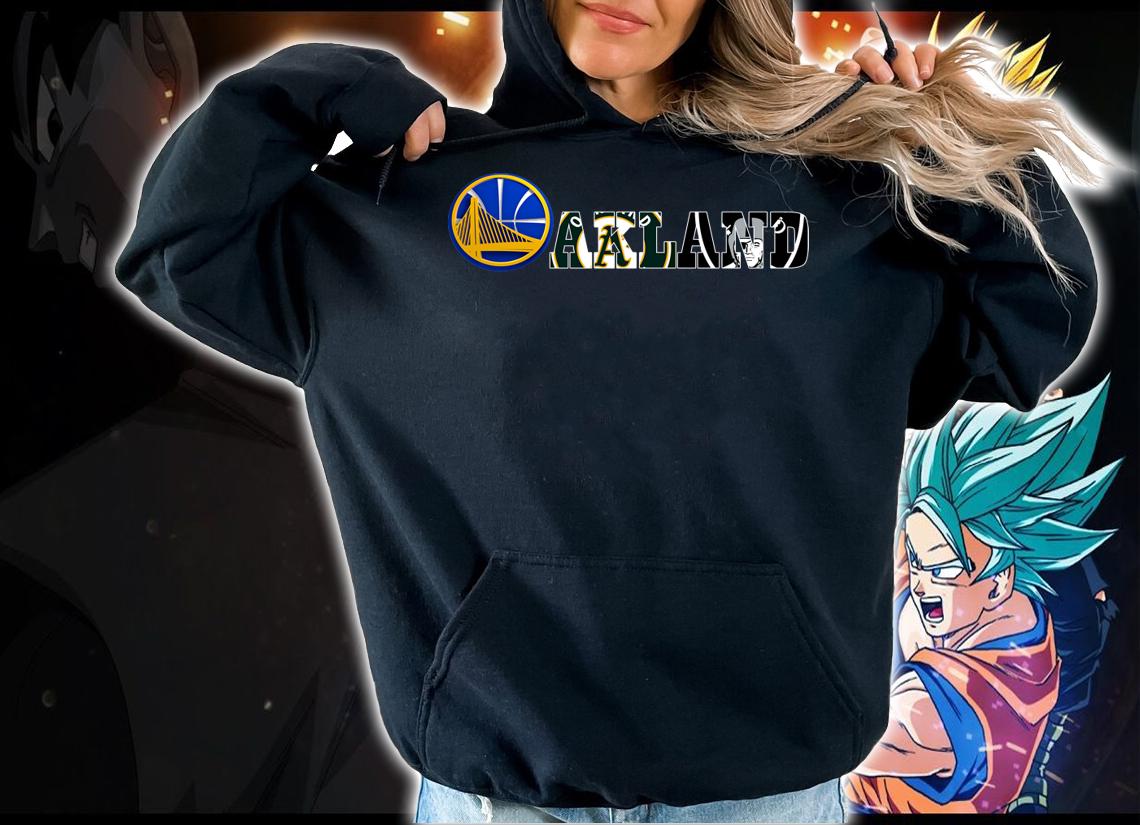 Oakland Golden State Oakland Athletics Warriors Oakland Raiders t-shirt hoodie
