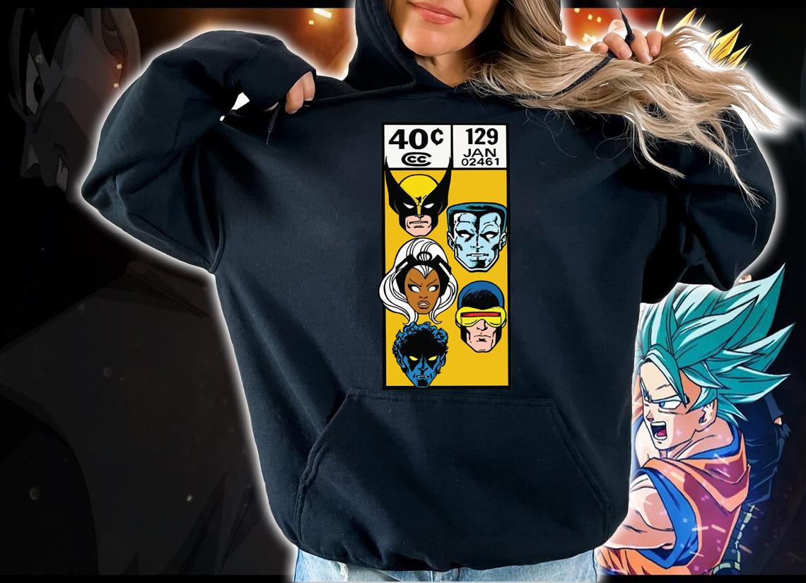 X-men vintage corner art box t-shirt hoodie