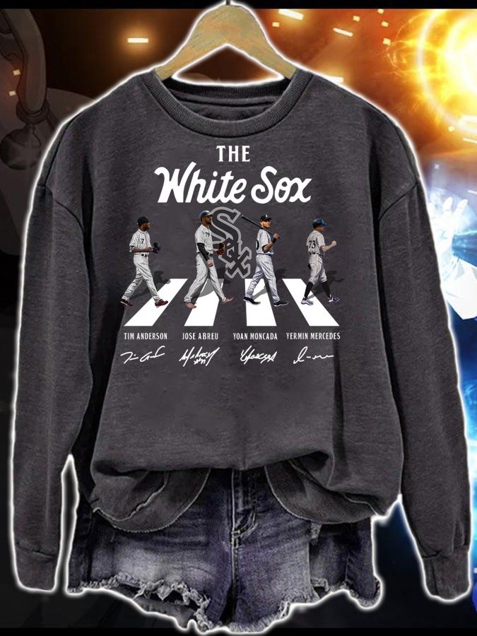 The White Sox Abbey Road signatures t-shirt sweatshirt