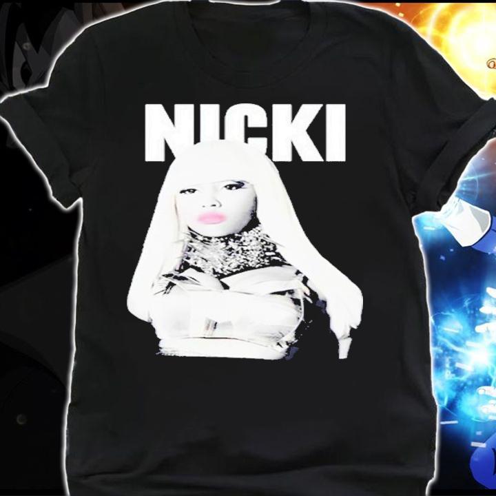 Dj Pauly D Wearing A Nicki Minaj t-shirt shirt
