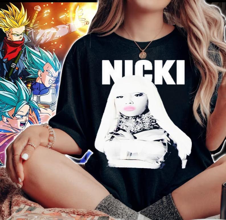 Dj Pauly D Wearing A Nicki Minaj t-shirt woman shirt