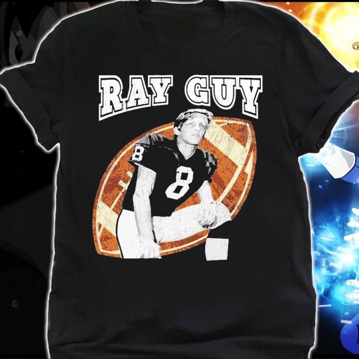 American Football Ray Guy Retro Vintage Shirt t-shirt shirt