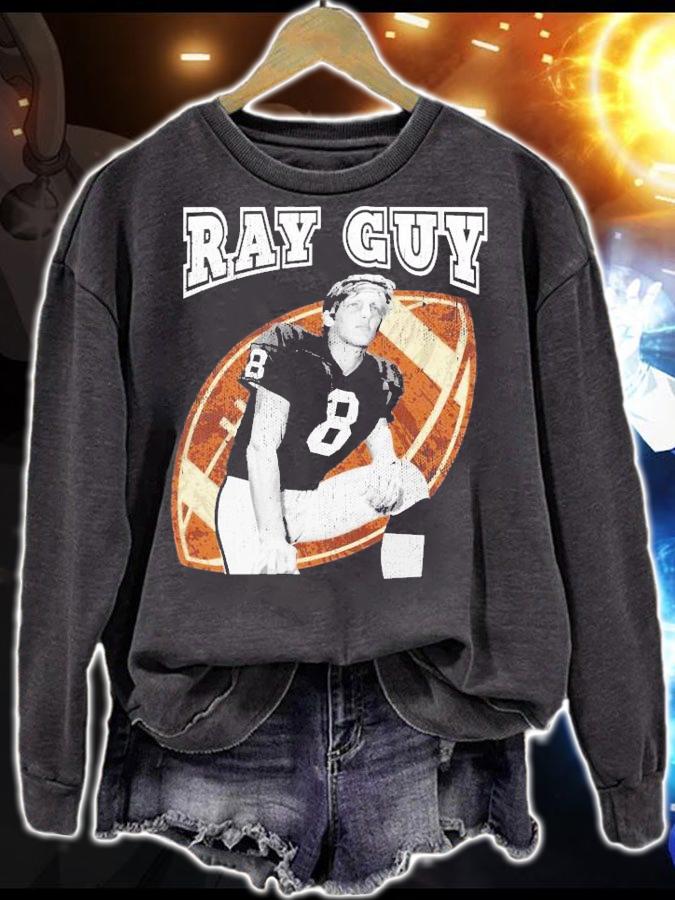American Football Ray Guy Retro Vintage Shirt t-shirt sweatshirt