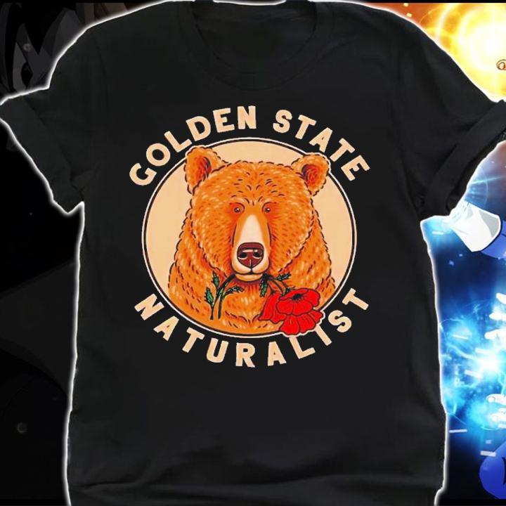 Bear golden state naturalist shirt t-shirt shirt