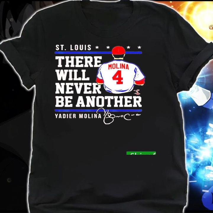 Best yadier Molina There Will Never Be Another Signature 2022 Shirt t-shirt shirt
