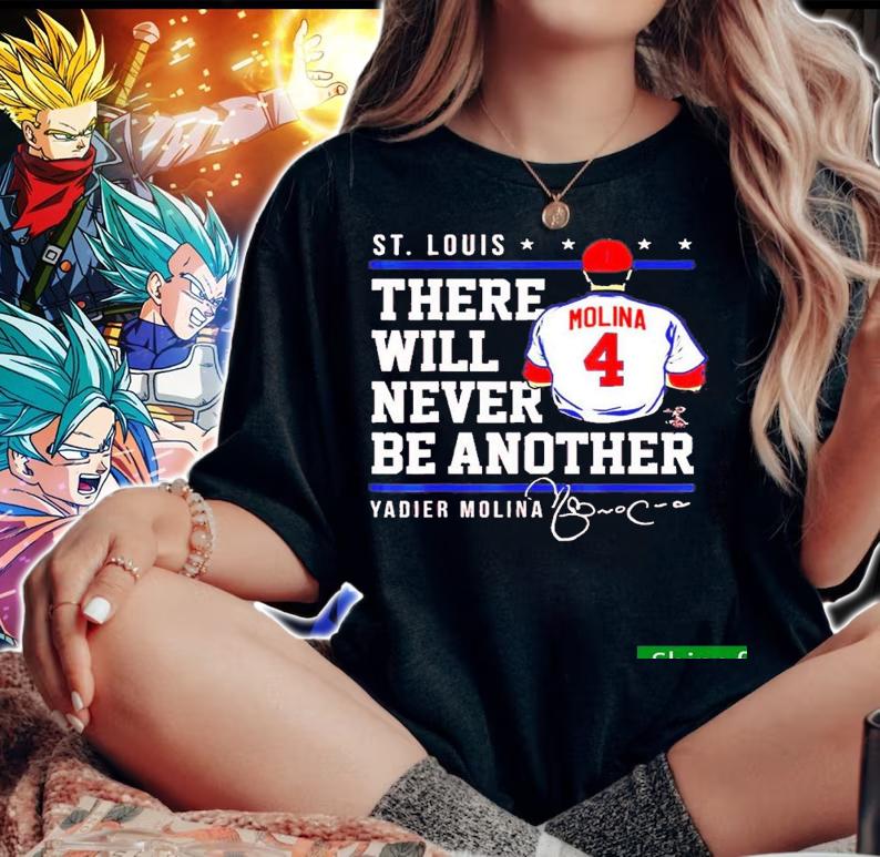 Best yadier Molina There Will Never Be Another Signature 2022 Shirt t-shirt woman shirt