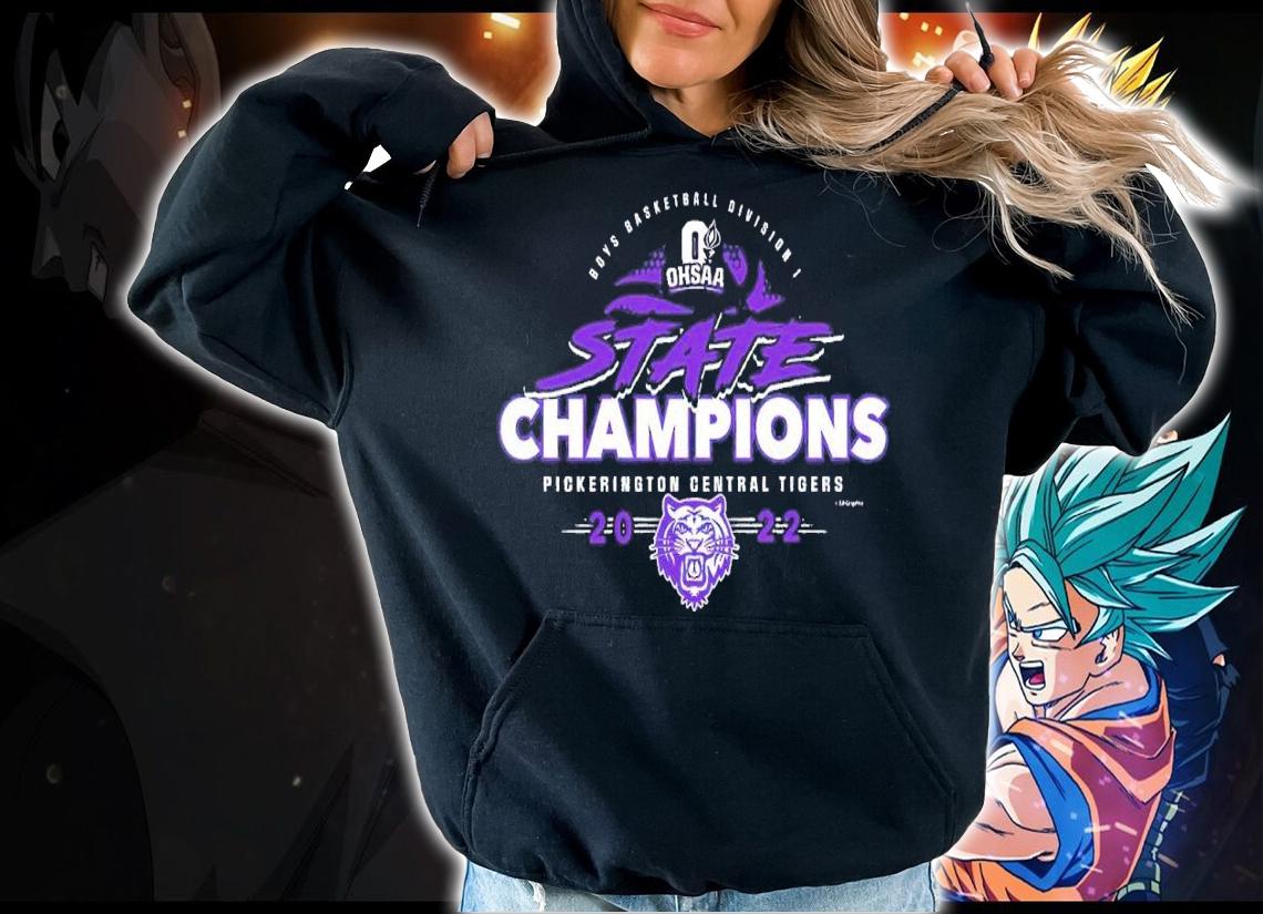 2022 OHSAA Boys Basketball Division I State Champions Pickerington Central Tigers shirt t-shirt hoodie