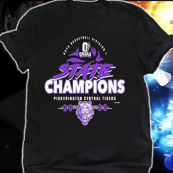 2022 OHSAA Boys Basketball Division I State Champions Pickerington Central Tigers shirt t-shirt shirt