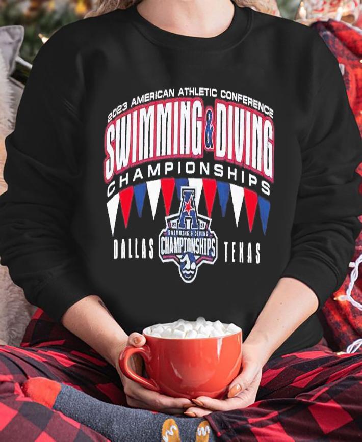2023 American Athletic Conference swimming and diving Championships Dallas Texas shirt t-shirt sweatshirt