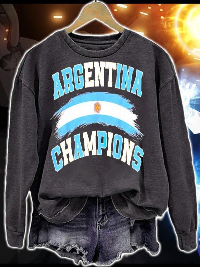 Argentina Champions 2022 flag shirt t-shirt sweatshirt