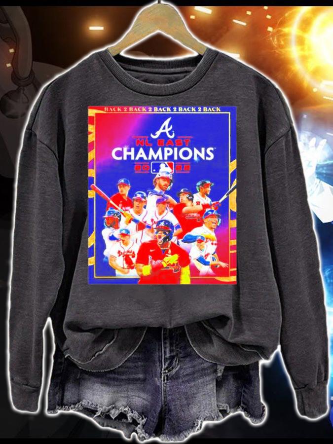 Awesome atlanta Braves Clinch NL East Champions 2022 Shirt t-shirt sweatshirt