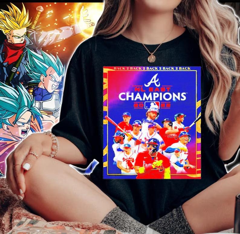 Awesome atlanta Braves Clinch NL East Champions 2022 Shirt t-shirt woman shirt