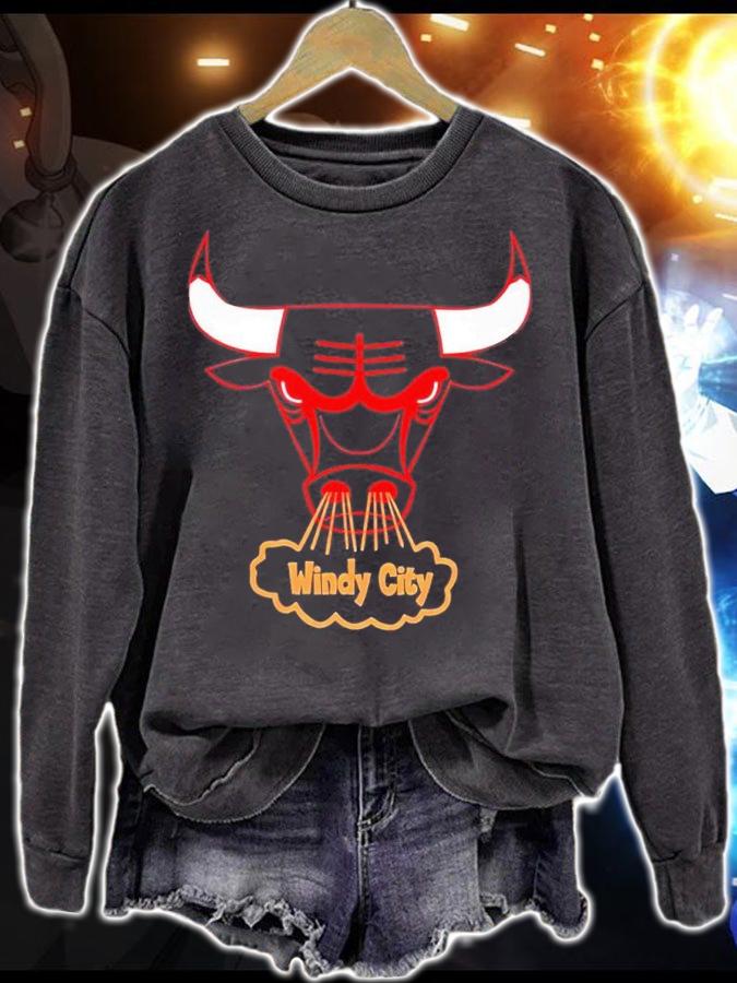Chicago Bulls windy city shirt t-shirt sweatshirt