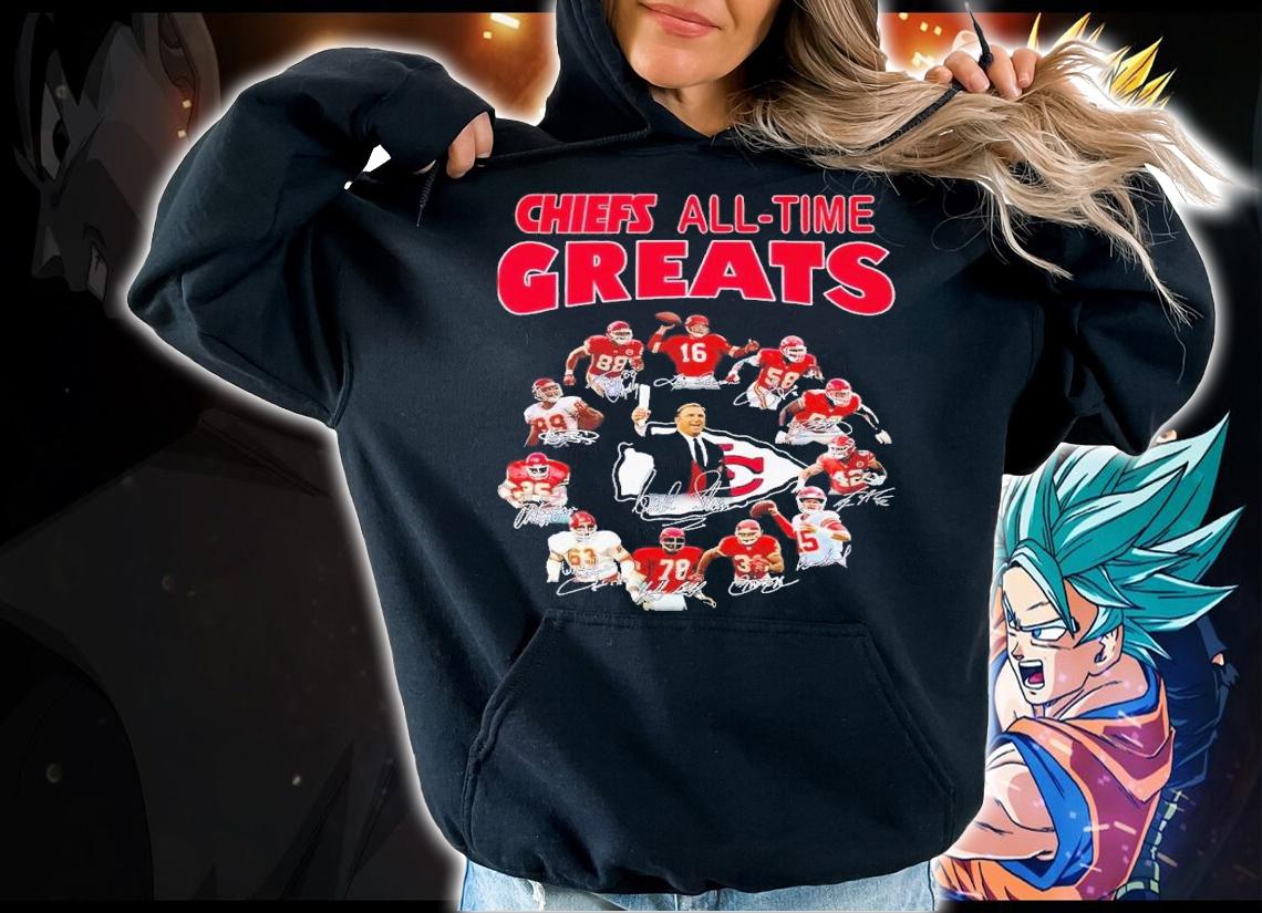 Chiefs all time greats signatures shirt t-shirt hoodie