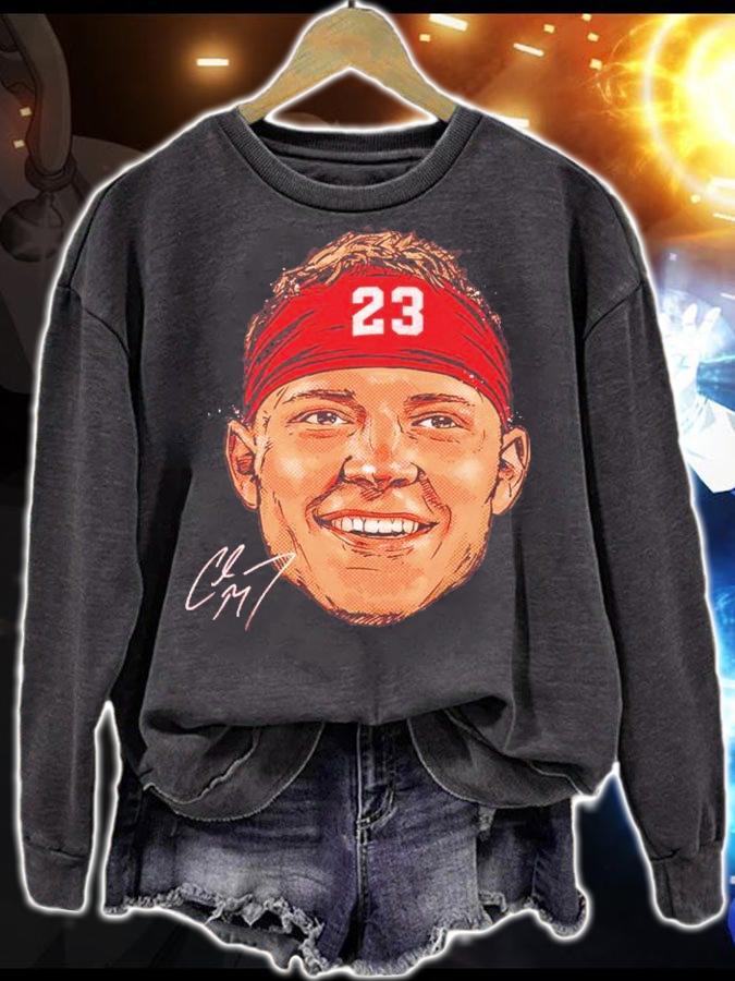 Christian McCaffrey San Francisco Smile Football Shirt t-shirt sweatshirt