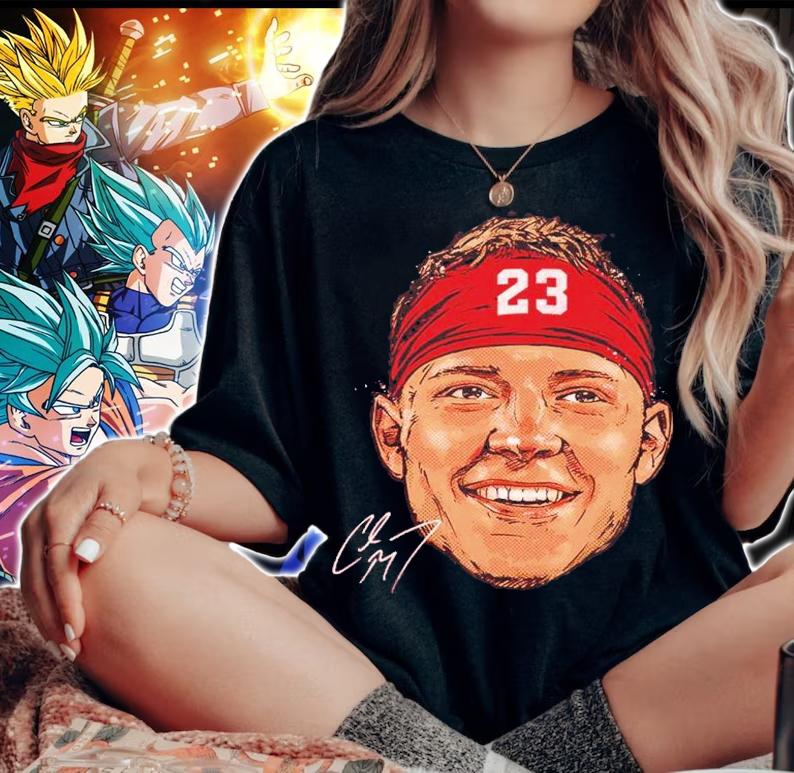 Christian McCaffrey San Francisco Smile Football Shirt t-shirt woman shirt