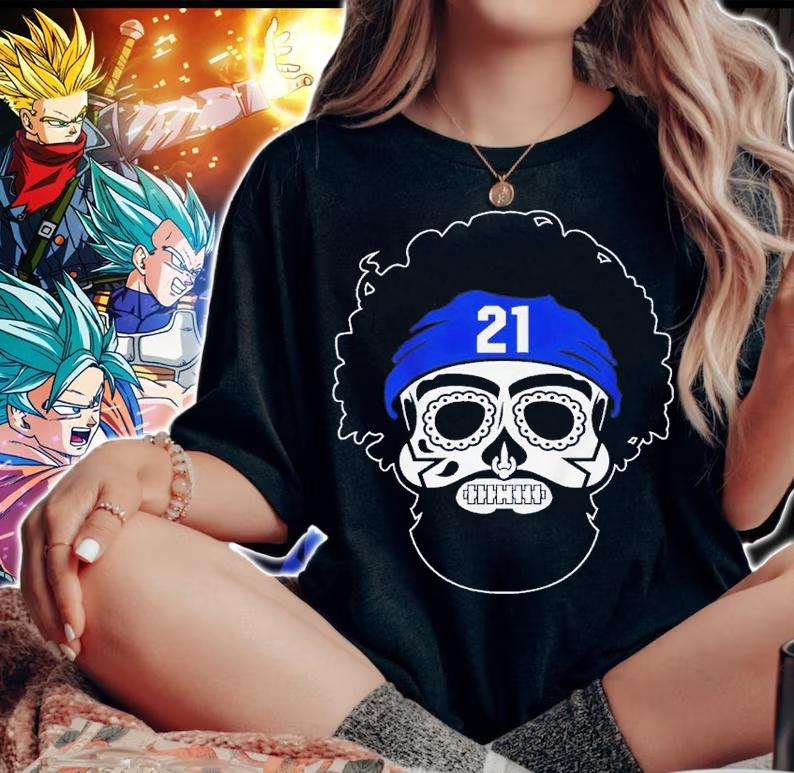 Ezekiel Elliott Sugar Skull shirt t-shirt woman shirt