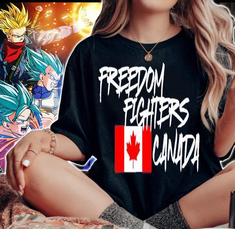 Freedom fighters Canada shirt t-shirt woman shirt