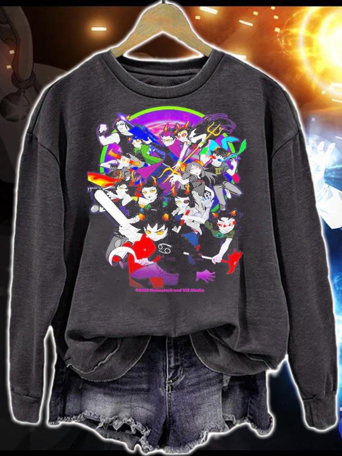 Homestuck Trolls Anime characters t-shirt sweatshirt