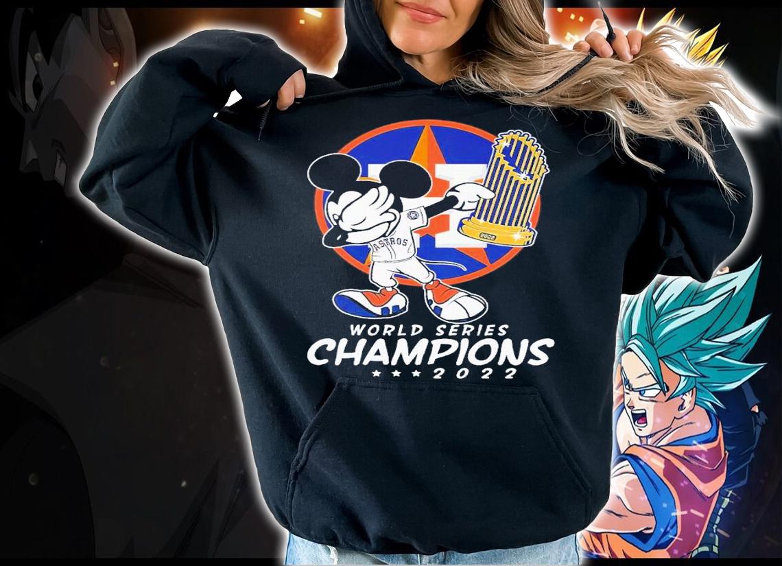 Houston Astros Mickey dabbing World Series Champions 2022 shirt t-shirt hoodie