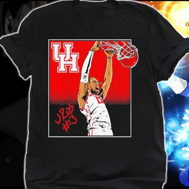 Houston Cougars J'wan Roberts dunk signature slam shirt t-shirt shirt