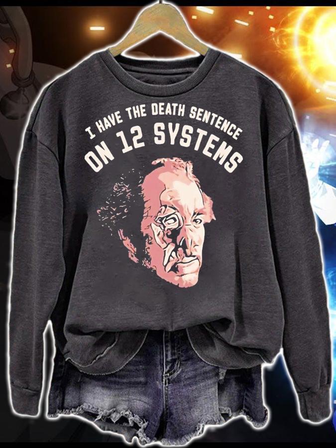 I have the death sentence on 12 systems shirt t-shirt sweatshirt