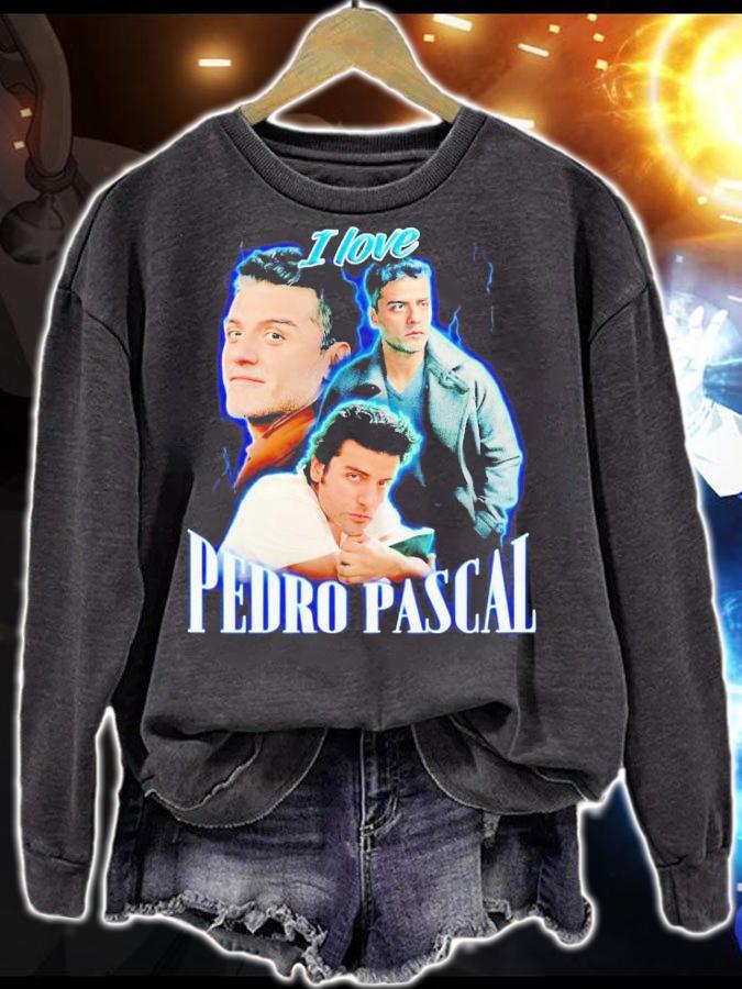 I love Pedro Pascal portrait shirt t-shirt sweatshirt