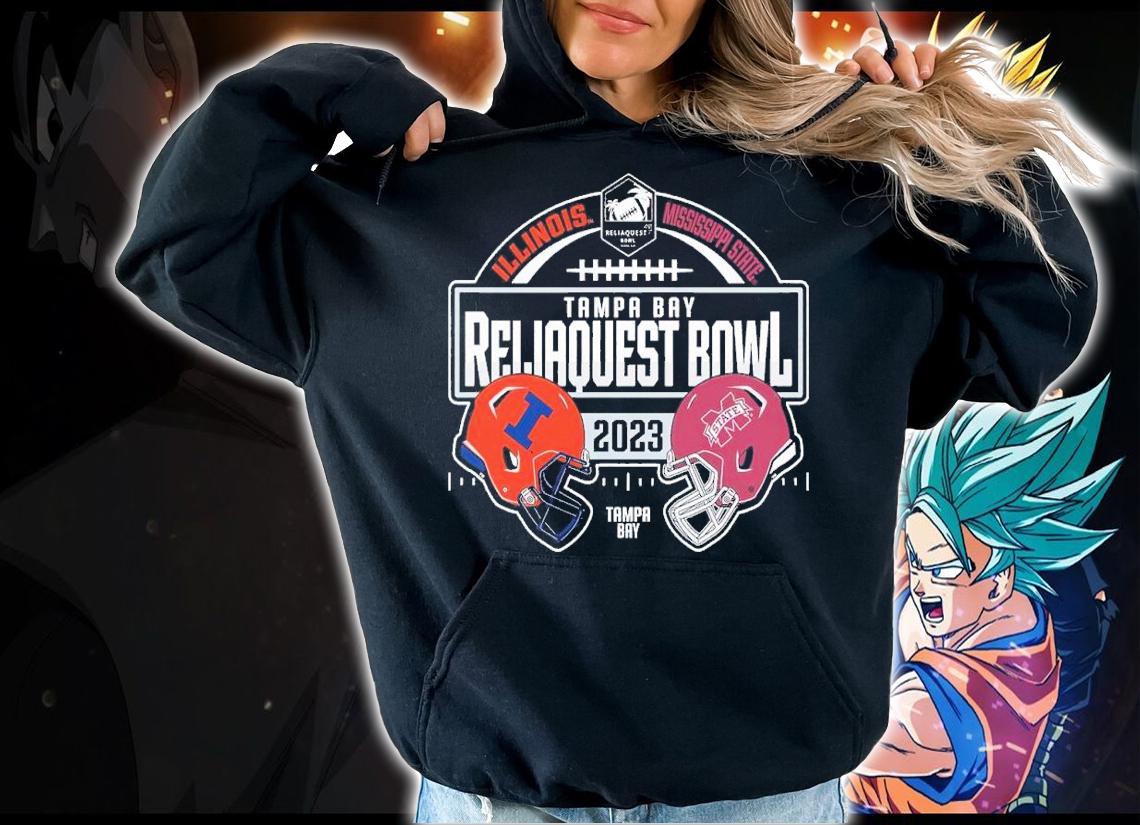 Illinois Fighting Illini vs. Mississippi State Bulldogs 2023 ReliaQuest Bowl Matchup shirt t-shirt hoodie
