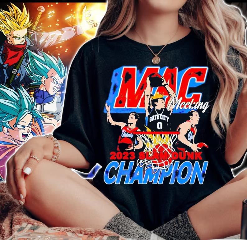 Mac Mcclung 2023 Slam Dunk Champion shirt t-shirt woman shirt