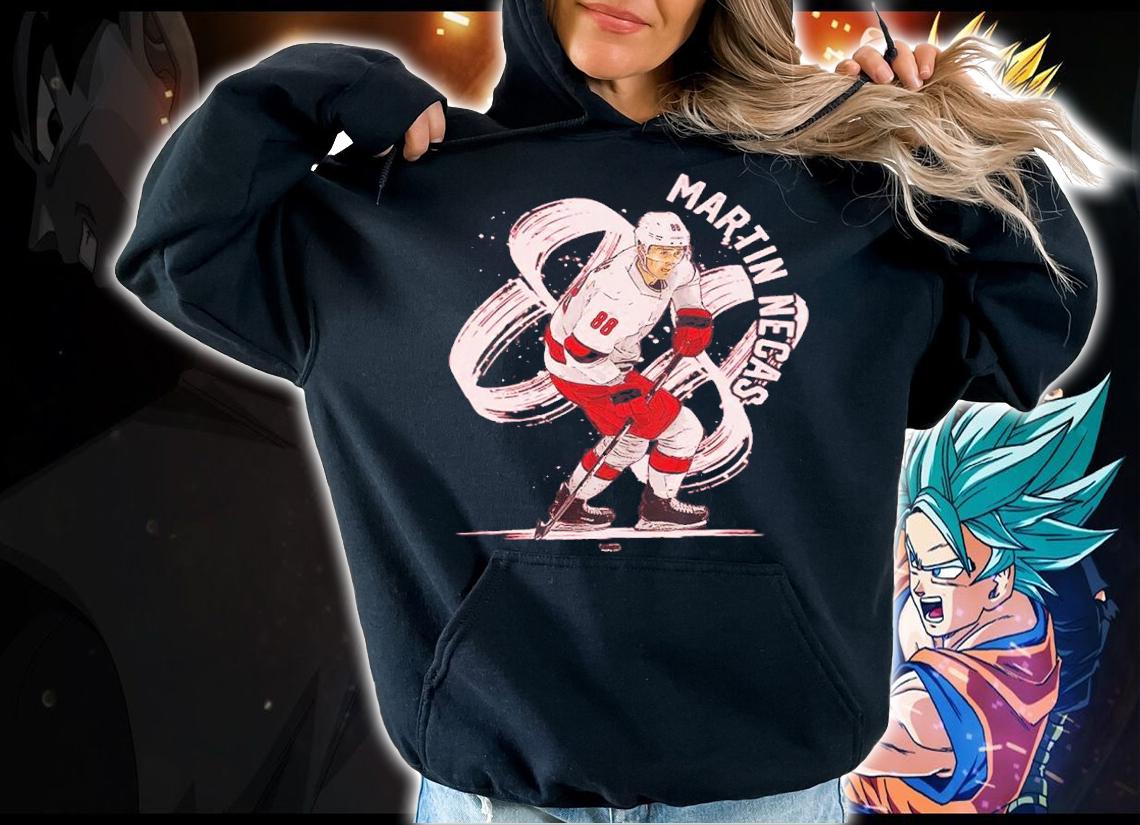 Martin Necas Carolina Brush Hockey Shirt t-shirt hoodie