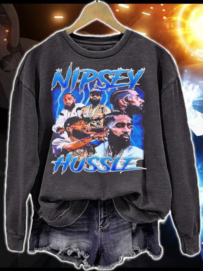 Nipsey Hussle vintage hip hop shirt t-shirt sweatshirt