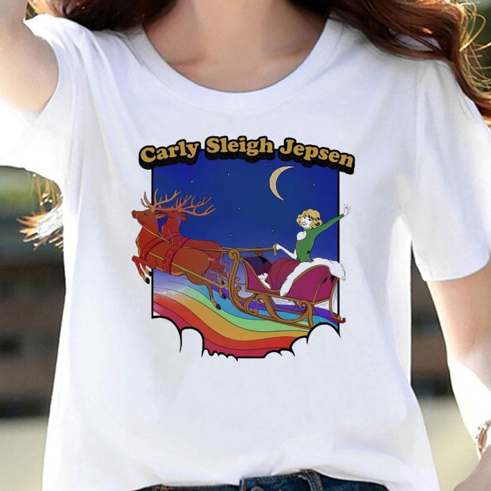 Carly Sleigh Jepsen Christmas T-Shirt t-shirt woman shirt