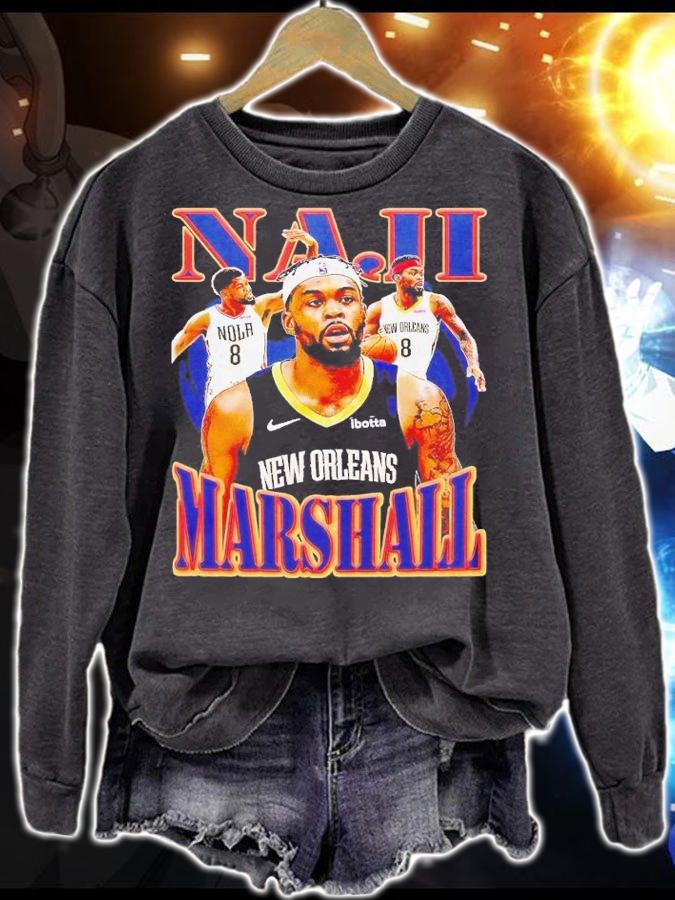 Naji Marshall graphic shirt t-shirt sweatshirt