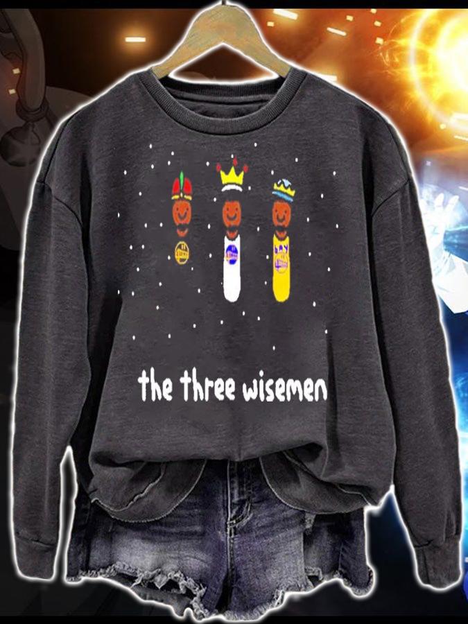 NBA Paint The Three Wisemen Shirt t-shirt sweatshirt