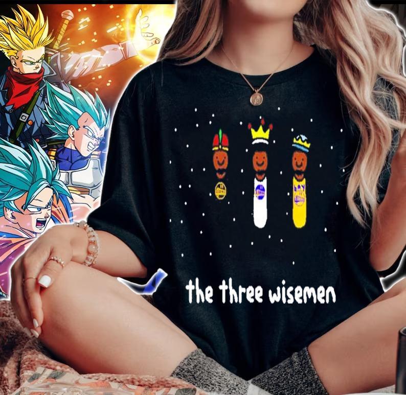 NBA Paint The Three Wisemen Shirt t-shirt woman shirt