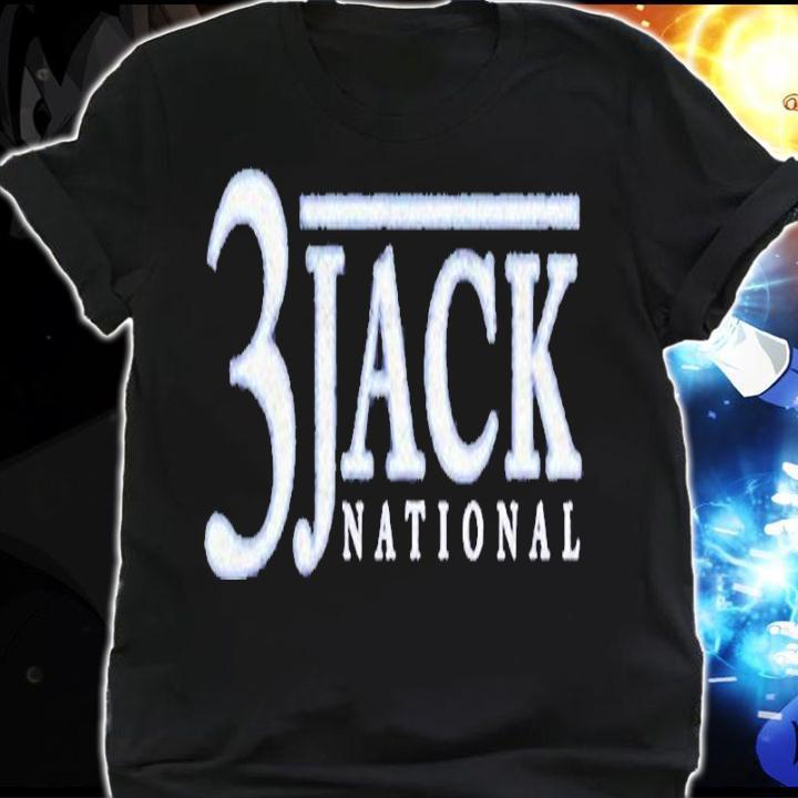 3 Three Jack National shirt t-shirt shirt