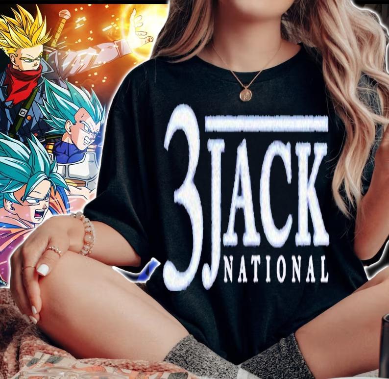 3 Three Jack National shirt t-shirt woman shirt