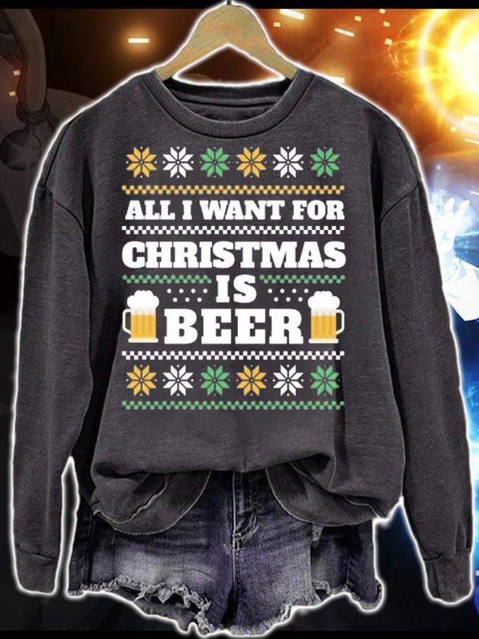 Beer Ugly Sweater T-Shirt t-shirt sweatshirt