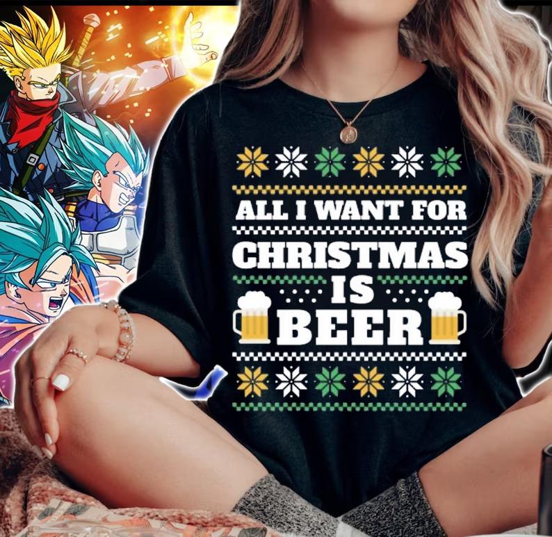 Beer Ugly Sweater T-Shirt t-shirt woman shirt