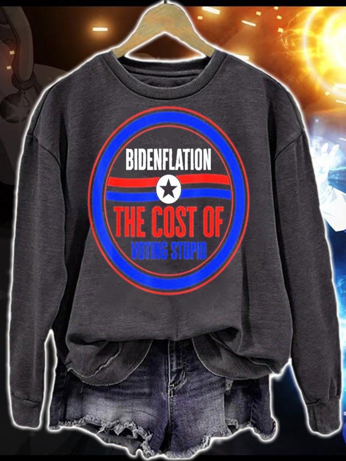 BidenFlation Cost Of Voting Joe Biden President Mushroom Goa shirt t-shirt sweatshirt