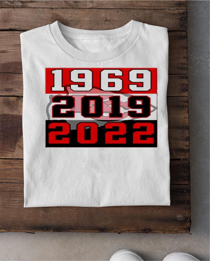 Kansas City Chiefs Glory Years 1969-2019-2022 Super Bowl Shirt t-shirt shirt