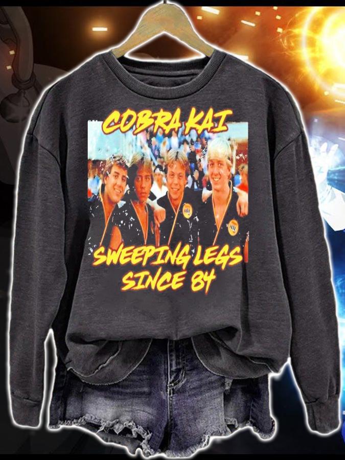 Cobra Kai Vintage Sweeping Legs Since 84 shirt t-shirt sweatshirt