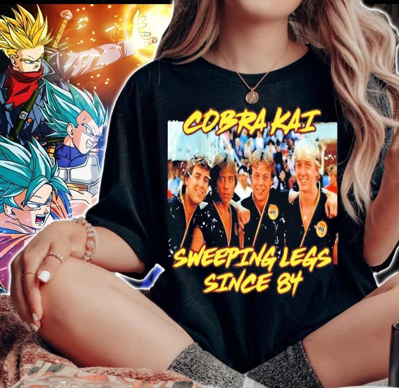 Cobra Kai Vintage Sweeping Legs Since 84 shirt t-shirt woman shirt