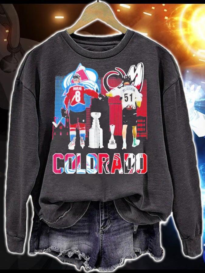 Colorado Cale Makar Eli McLaughlin shirt t-shirt sweatshirt