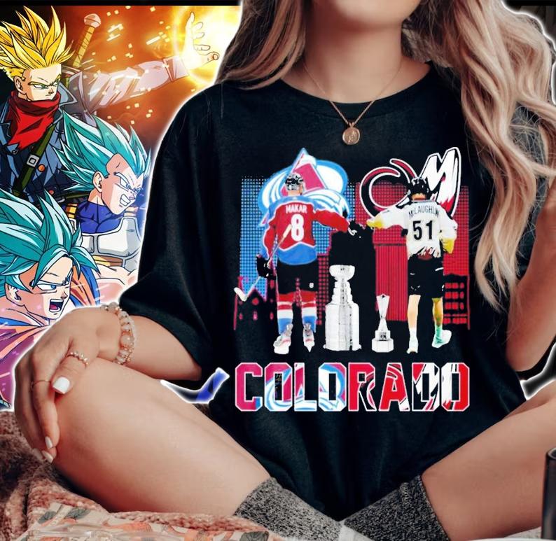 Colorado Cale Makar Eli McLaughlin shirt t-shirt woman shirt