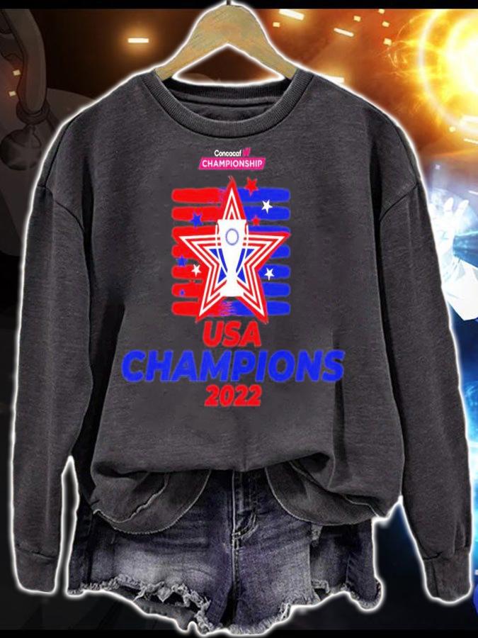 Concacaf W Championship  USA Champions 2022 Premium T-Shirt t-shirt sweatshirt